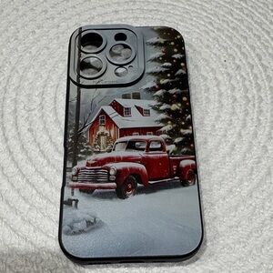 Festive Red Truck Phone Case